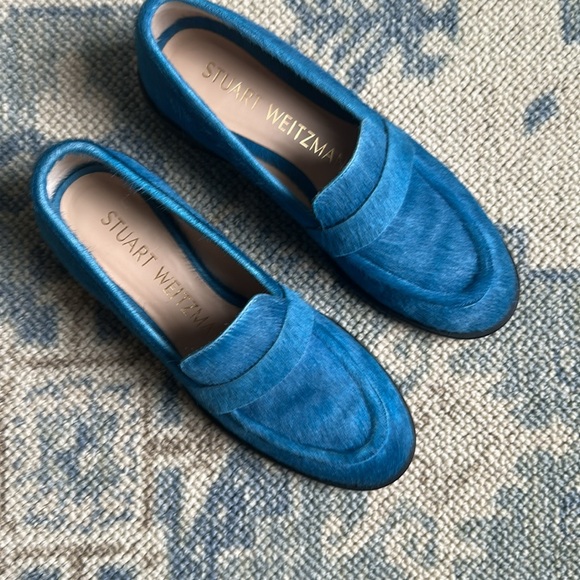 Stuart Weitzman Pony Hair Palmer Loafer 6 $495 - Picture 7 of 8